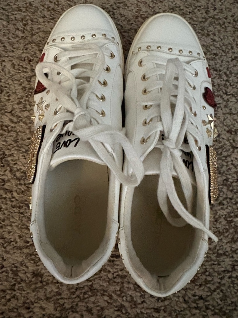 Aldo Elixir “Love Your Selfie”Women's Sneakers - Picture 6 of 9